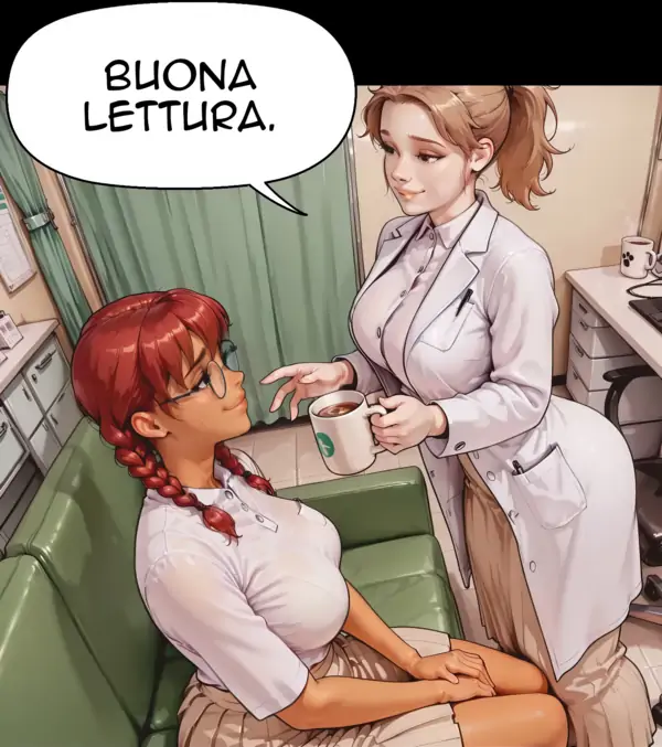La visita medica: fra le sue gambe